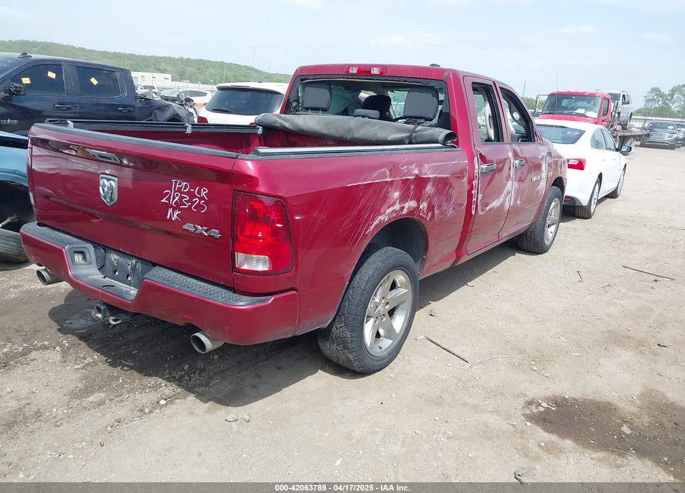 2012 RAM 1500 VIN: 1C6RD7FT1CS318554