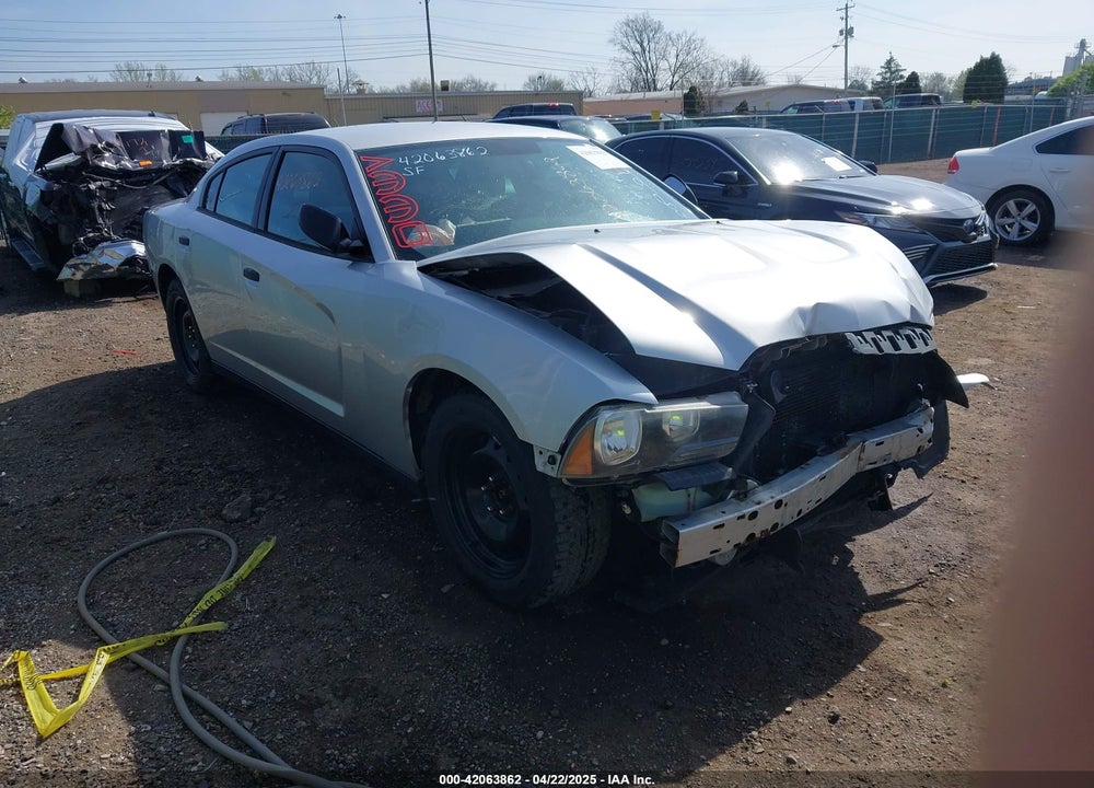 2013 DODGE CHARGER POLICE VIN: 2C3CDXAT9DH549866