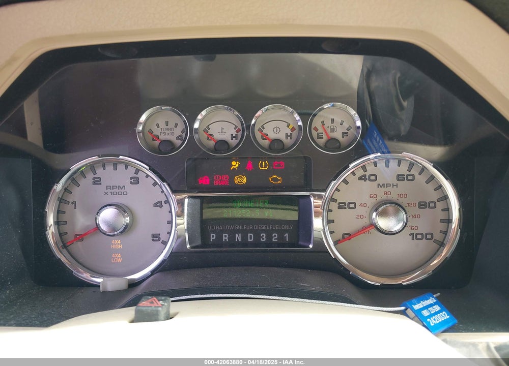 2008 HARLEY-DAVIDSON FORD F-250 FX4//KING RANCH/LARIAT/XL/XLT VIN: 1FTSW21R68ED24214