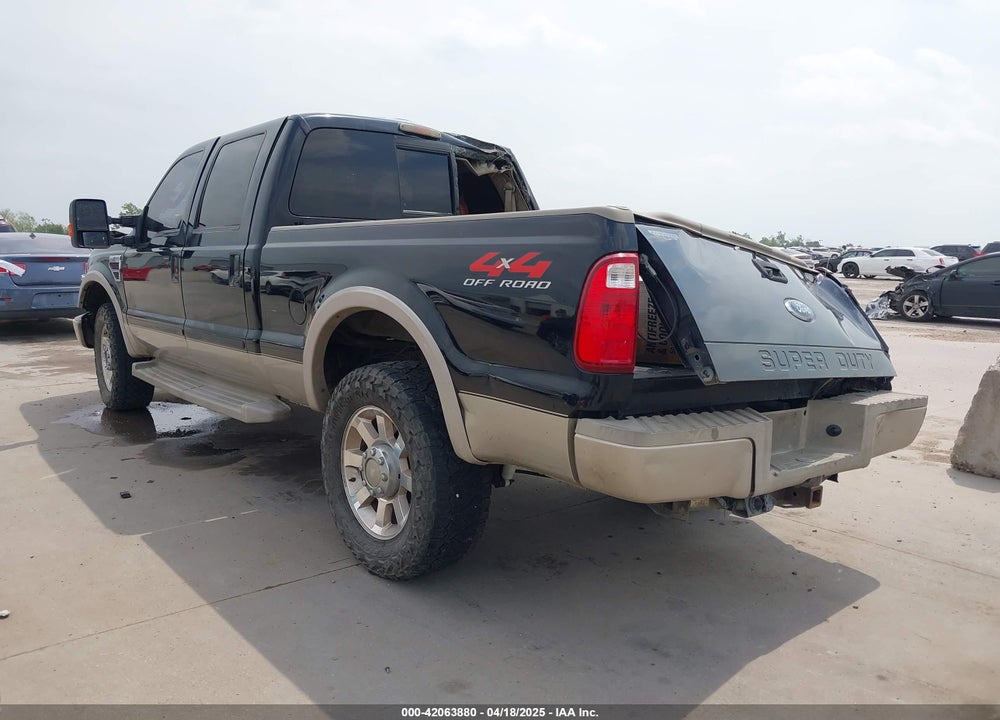 2008 HARLEY-DAVIDSON FORD F-250 FX4//KING RANCH/LARIAT/XL/XLT VIN: 1FTSW21R68ED24214