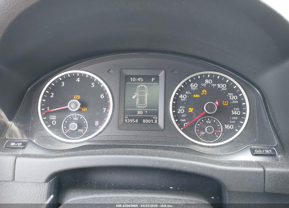 2017 VOLKSWAGEN TIGUAN 2.0T/2.0T S VIN: WVGAV7AX5HK042976