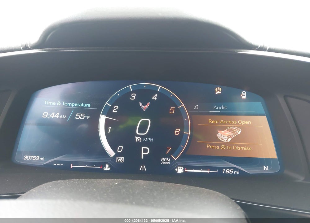 2021 CHEVROLET CORVETTE STINGRAY VIN: 1G1YA2D48M5123250