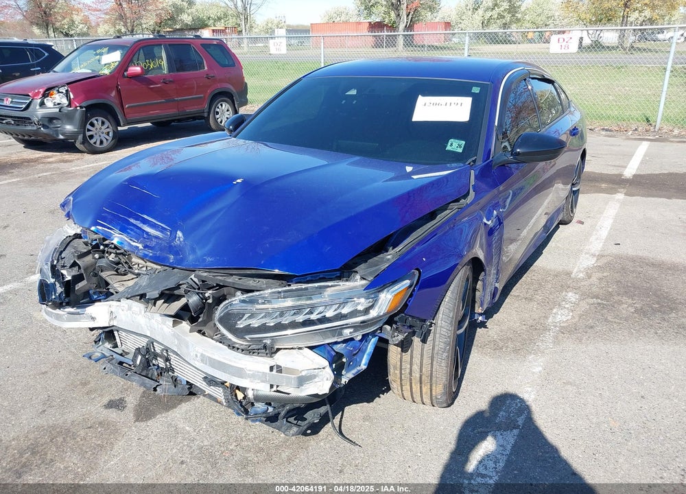2021 HONDA ACCORD SPORT VIN: 1HGCV1F36MA098376