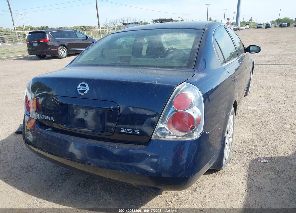2006 NISSAN ALTIMA VIN: 1N4AL11DX6N414293