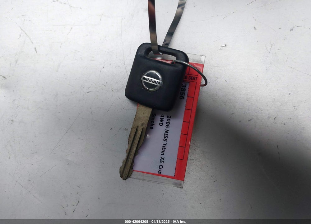 2006 NISSAN TITAN XE VIN: 1N6AA07BX6N527397