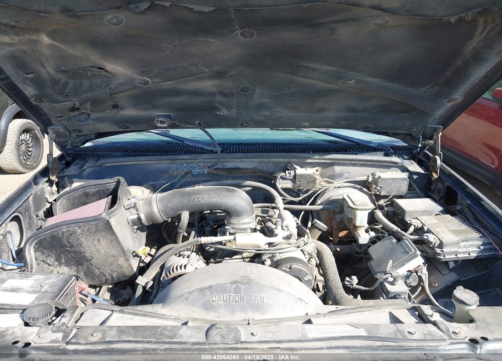 1998 CHEVROLET K2500 FLEETSIDE VIN: 1GCGK24R0WZ198273