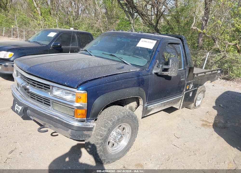1998 CHEVROLET K2500 FLEETSIDE VIN: 1GCGK24R0WZ198273