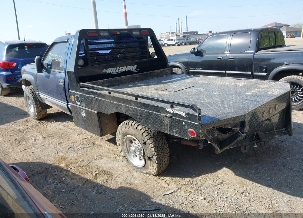 1998 CHEVROLET K2500 FLEETSIDE VIN: 1GCGK24R0WZ198273