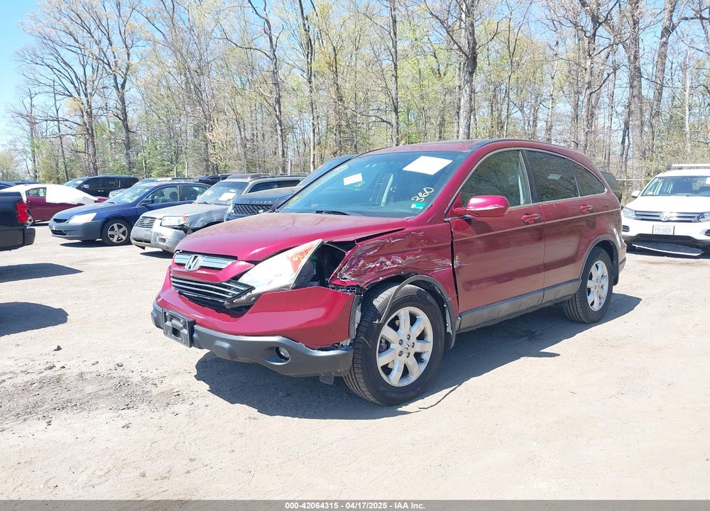 2008 HONDA CR-V EX-L VIN: 5J6RE48728L022278