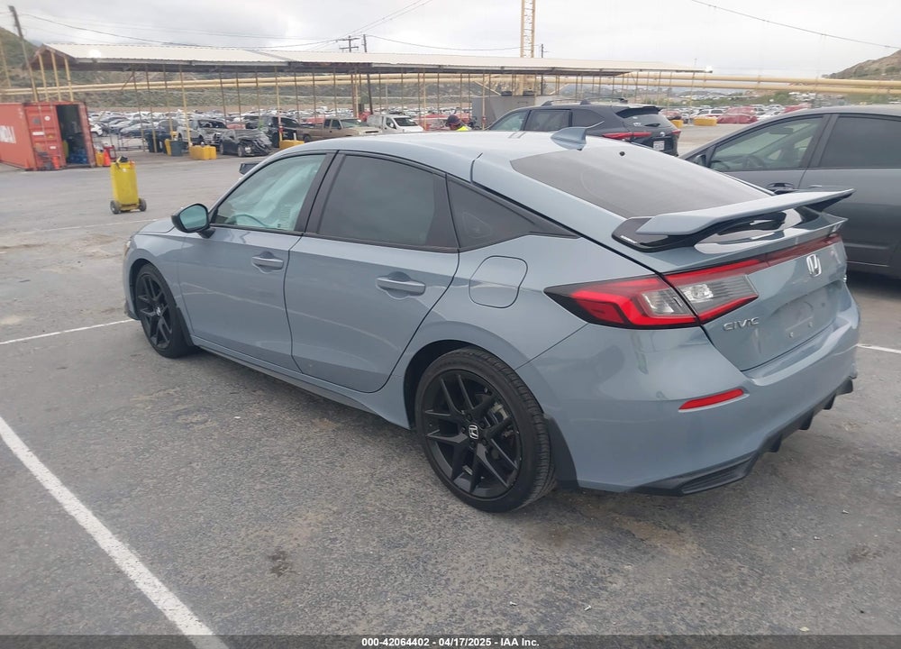 2022 HONDA CIVIC VIN: 19XFL2H82NE015153