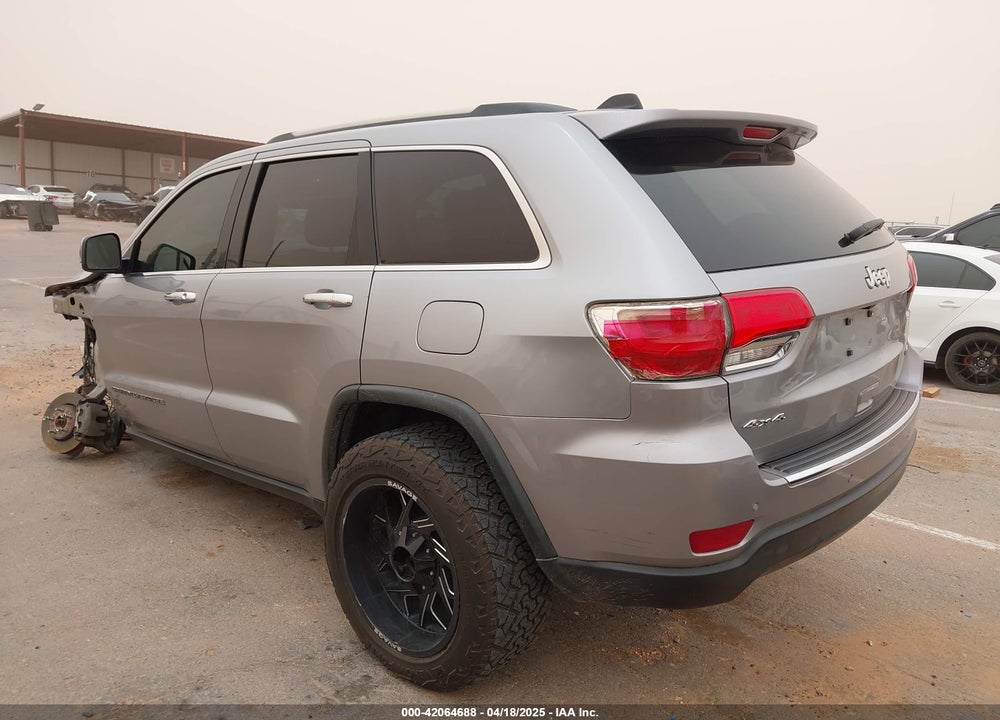 2017 JEEP GRAND CHEROKEE LIMITED VIN: 1C4RJFBG6HC601487