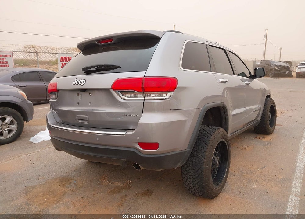 2017 JEEP GRAND CHEROKEE LIMITED VIN: 1C4RJFBG6HC601487