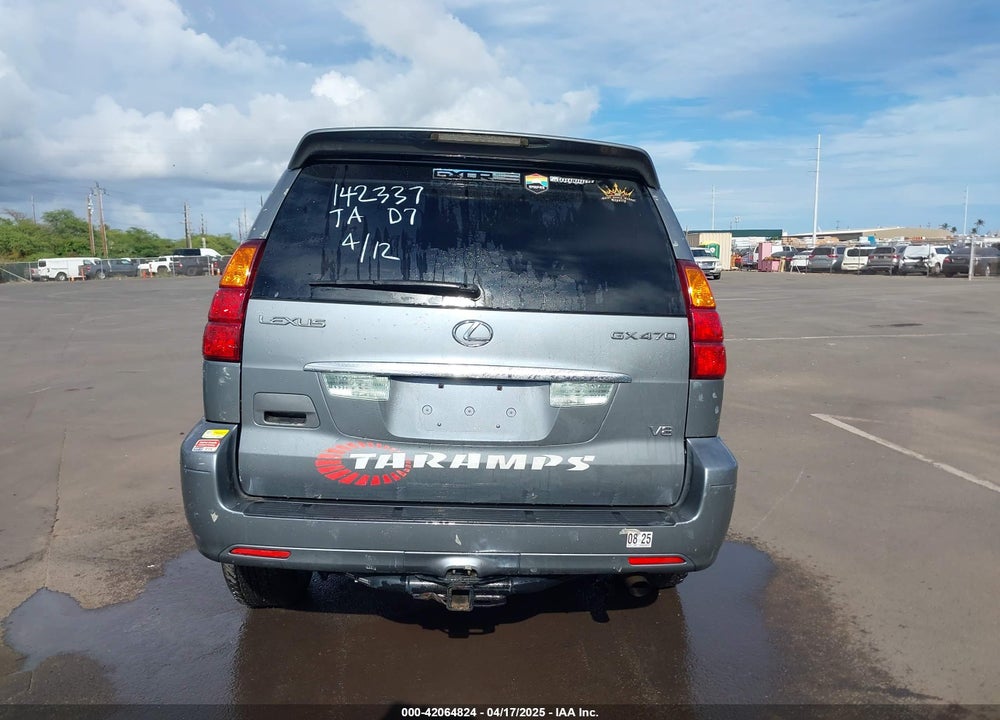 2003 LEXUS GX 470 VIN: JTJBT20X130021627