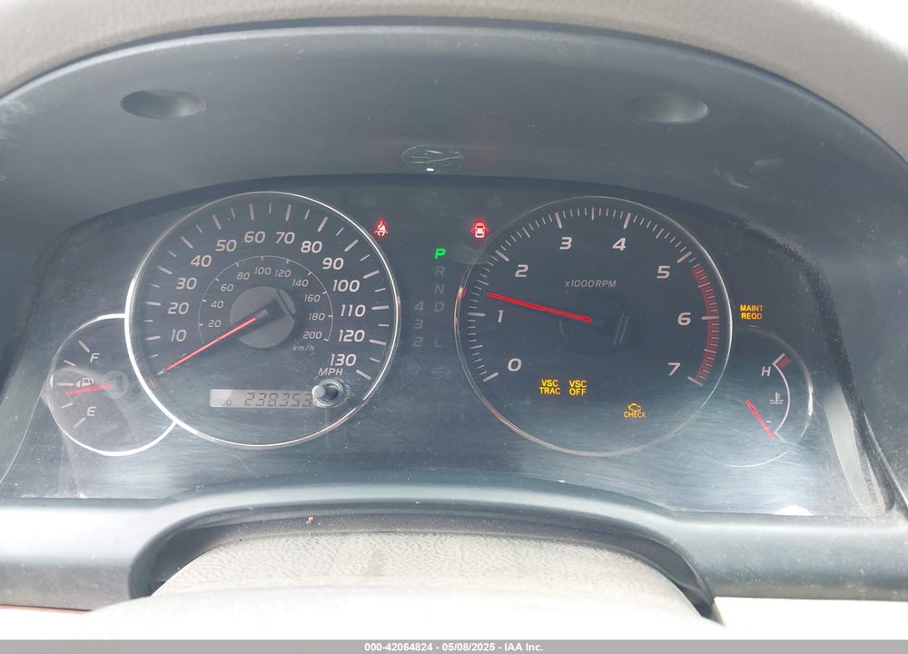 2003 LEXUS GX 470 VIN: JTJBT20X130021627
