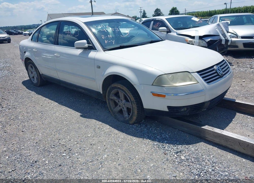 2004 VOLKSWAGEN PASSAT GLX VIN: WVWRH63B64P150935