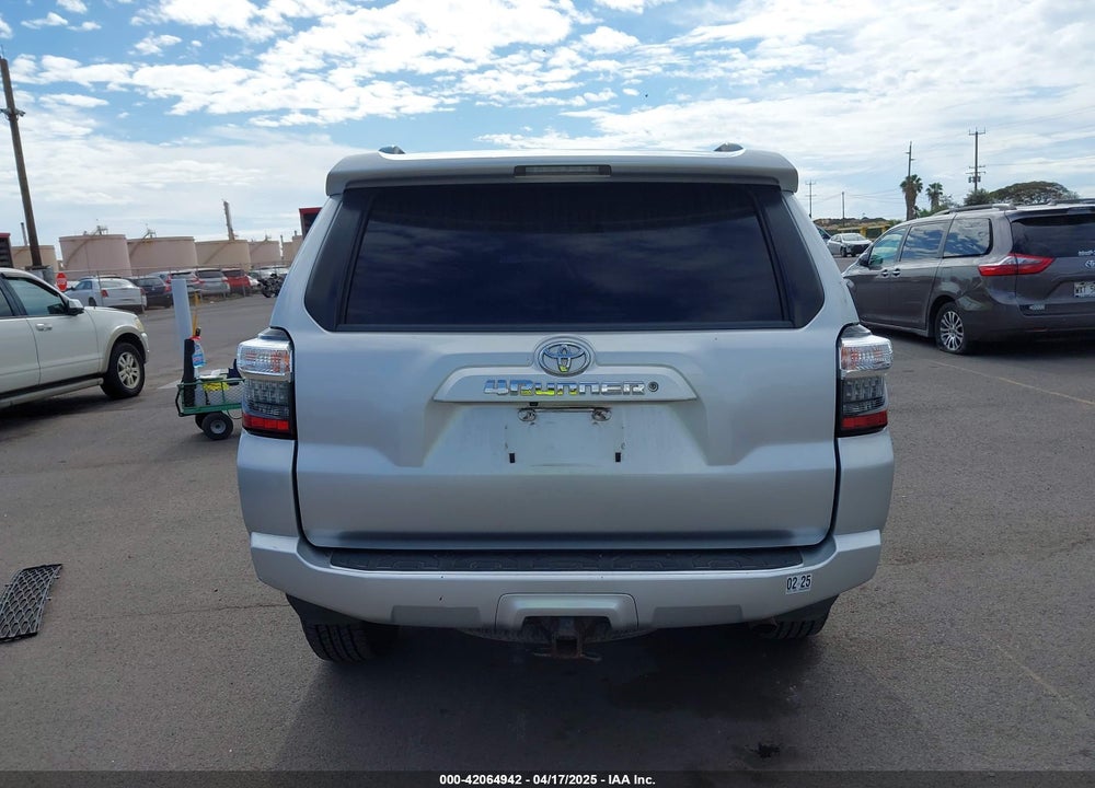 2019 TOYOTA 4RUNNER LIMITED/LIMITED NIGHTSHADE/SR5/SR5 PREMIUM/TRD OFF ROAD/TRD OFF ROAD PREMIUM/TRD PRO VIN: JTEBU5JR4K5632833