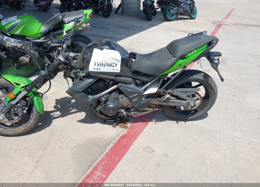 2014 KAWASAKI KLE650 D VIN: JKALEED12EDA08158