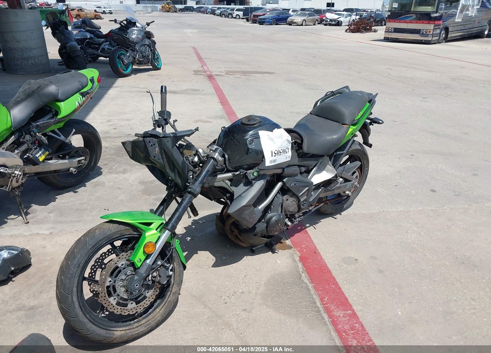 2014 KAWASAKI KLE650 D VIN: JKALEED12EDA08158