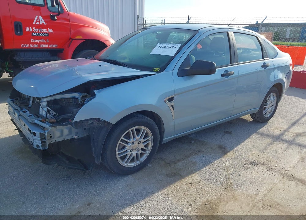 2008 FORD FOCUS SE/SES VIN: 1FAHP35N88W150733