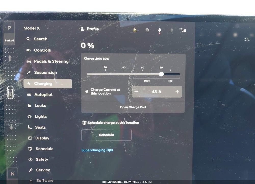 2023 TESLA MODEL X VIN: 7SAXCBE68PF376183