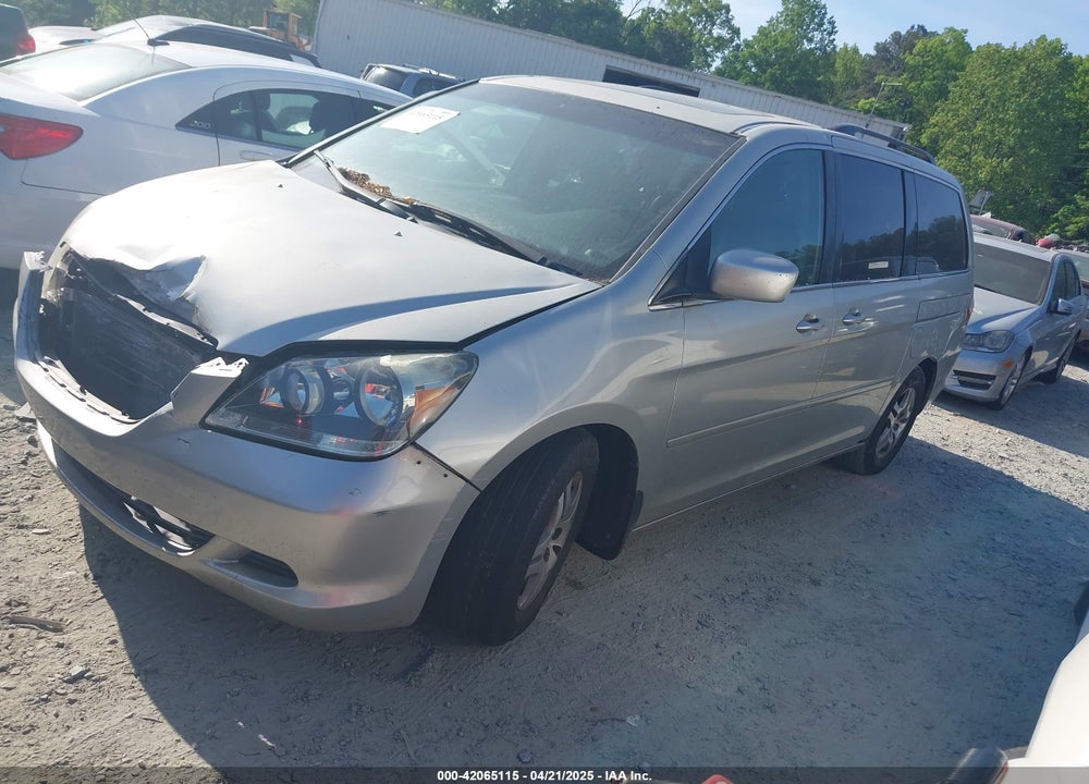 2005 HONDA ODYSSEY EX-L VIN: 5FNRL38745B130258