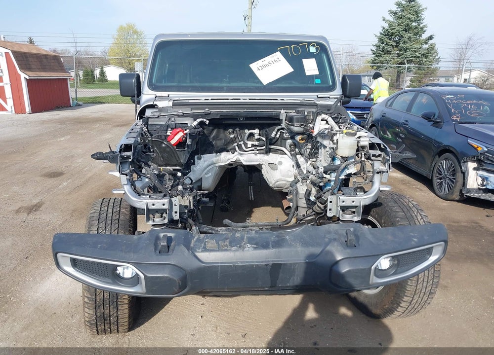 2018 JEEP WRANGLER UNLIMITED VIN: 1C4HJXEN6JW197073