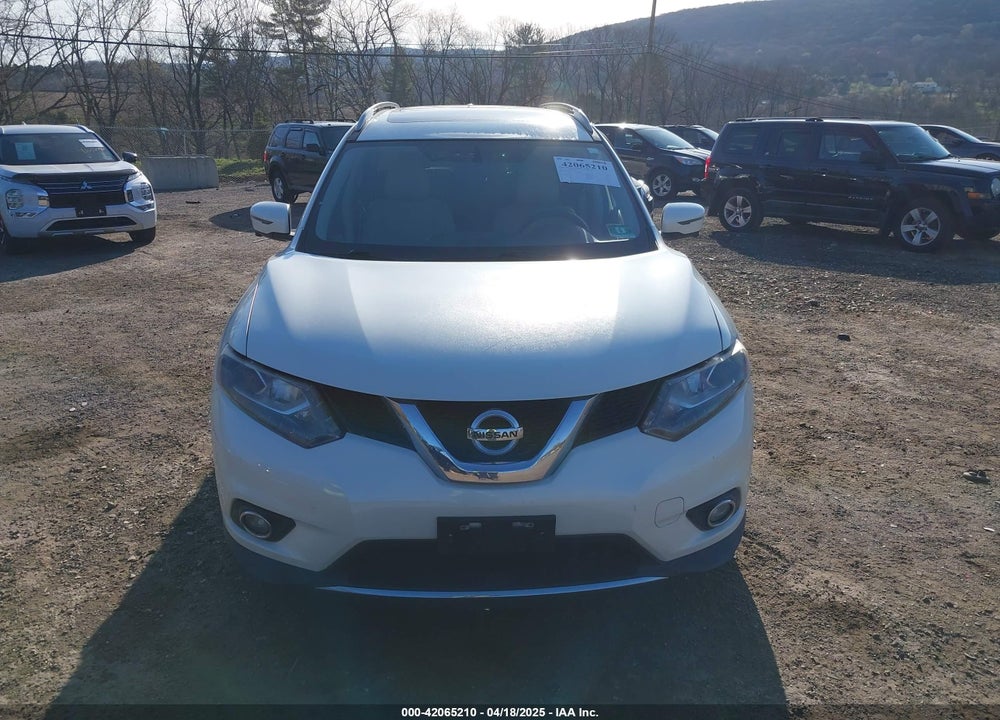 2016 NISSAN ROGUE VIN: 5N1AT2MV7GC790186