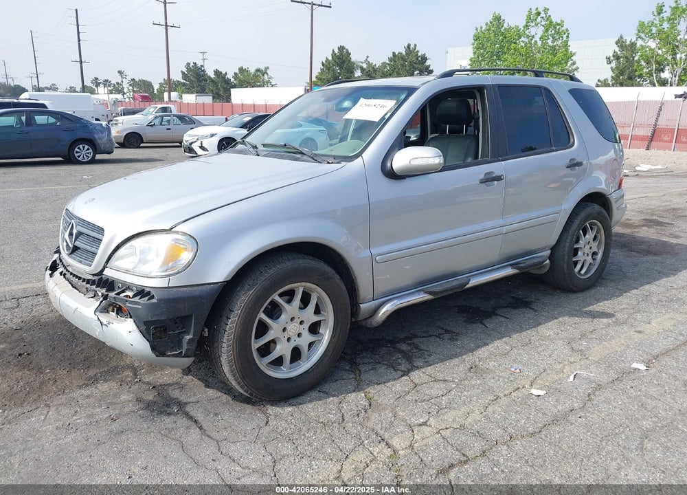 2002 MERCEDES-BENZ ML 320 VIN: 4JGAB54EX2A291066
