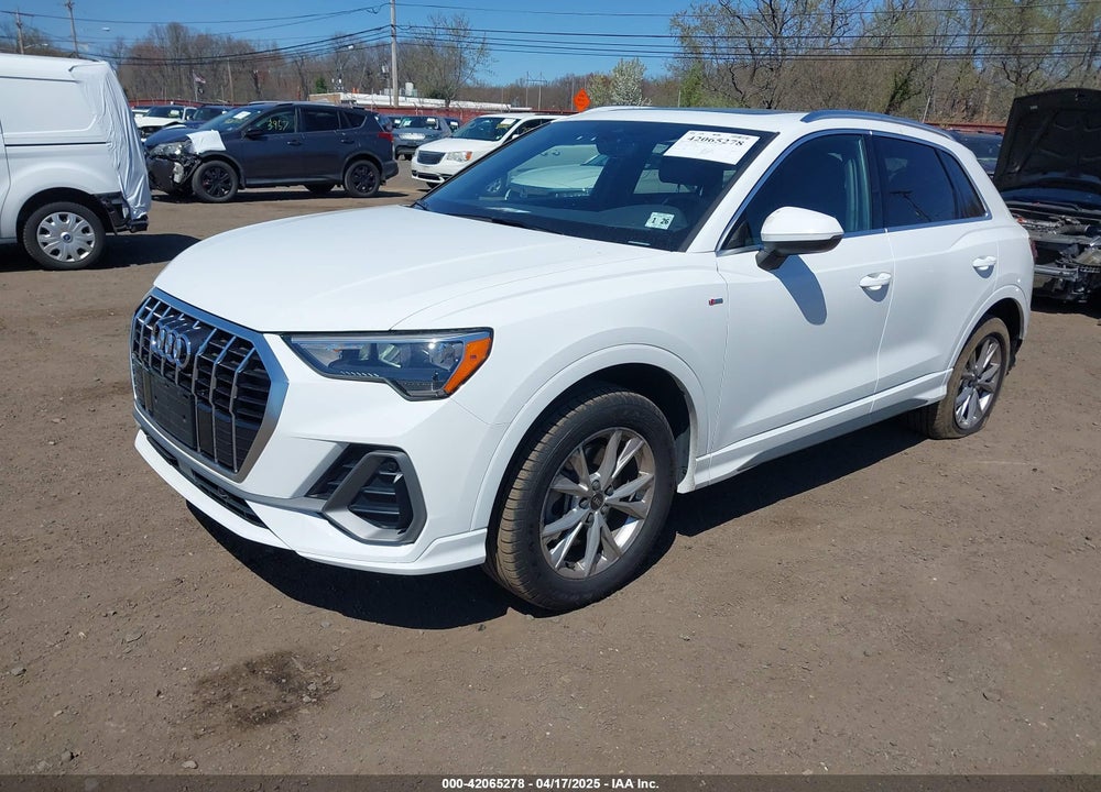2021 AUDI Q3 PREMIUM 45 TFSI S LINE QUATTRO TIPTRONIC VIN: WA1DECF32M1054786