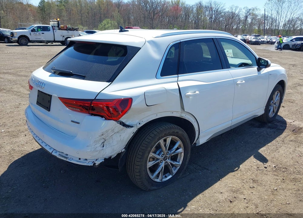 2021 AUDI Q3 PREMIUM 45 TFSI S LINE QUATTRO TIPTRONIC VIN: WA1DECF32M1054786