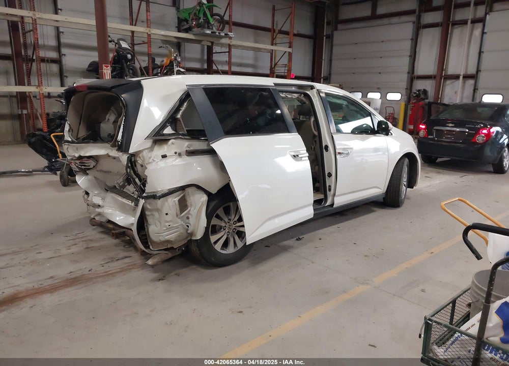2015 HONDA ODYSSEY EX-L VIN: 5FNRL5H63FB090646