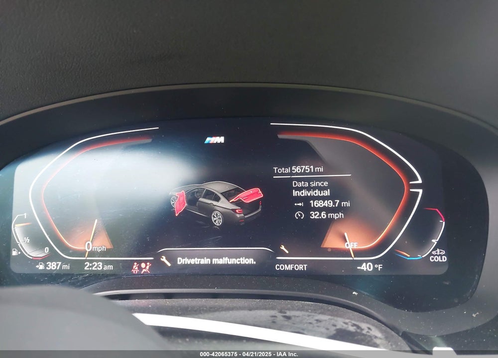 2023 BMW 540 I XDRIVE VIN: WBA73BJ07PWX98985