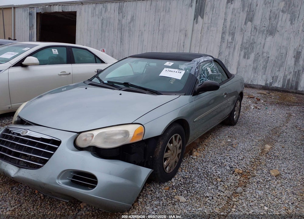 2005 CHRYSLER SEBRING VIN: 1C3EL45R25N658042