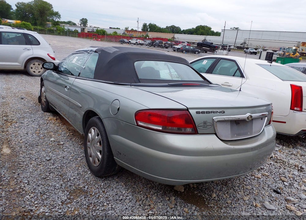 2005 CHRYSLER SEBRING VIN: 1C3EL45R25N658042