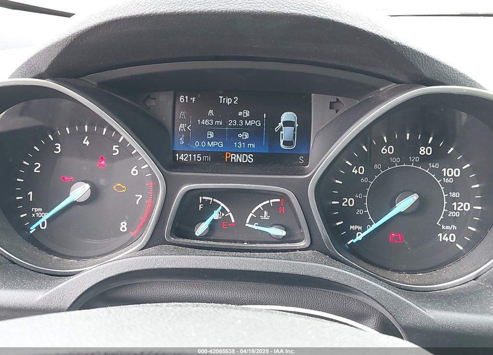2017 FORD ESCAPE VIN: 1FMCU9GD8HUD11190