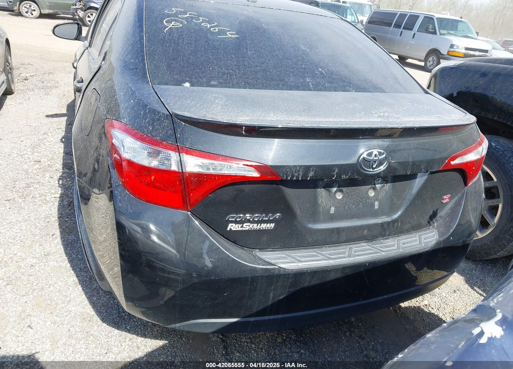 2016 TOYOTA COROLLA S PREMIUM VIN: 2T1BURHE6GC585264