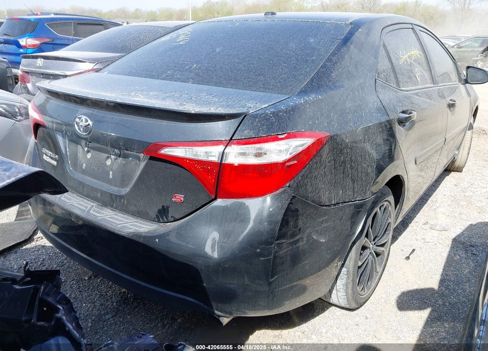 2016 TOYOTA COROLLA S PREMIUM VIN: 2T1BURHE6GC585264