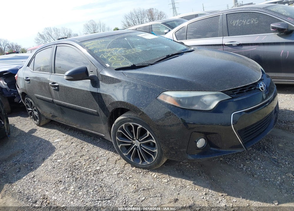 2016 TOYOTA COROLLA S PREMIUM VIN: 2T1BURHE6GC585264