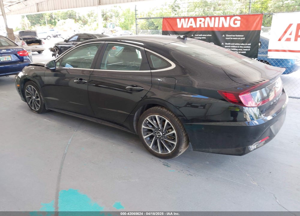 2022 HYUNDAI SONATA LIMITED VIN: KMHL34J27NA182286