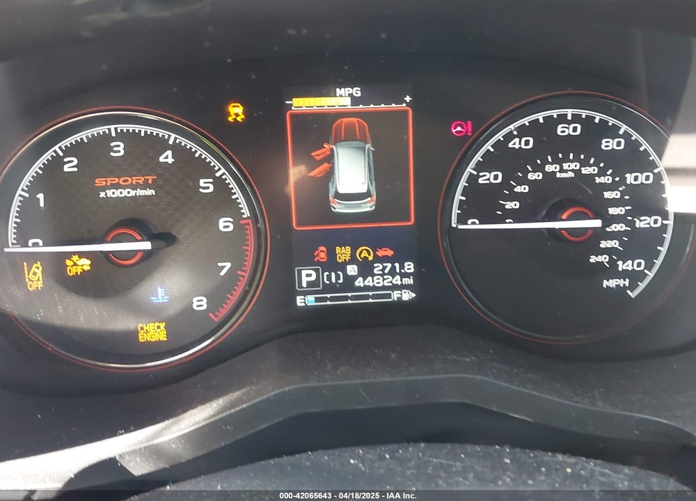 2020 SUBARU FORESTER SPORT VIN: JF2SKARC7LH426488