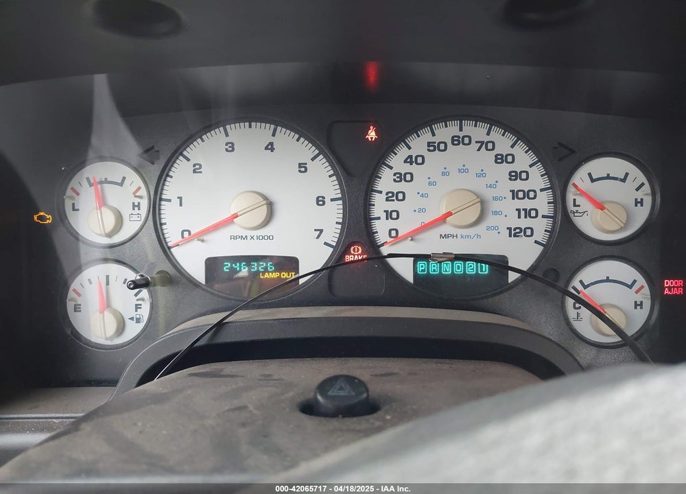 2004 DODGE RAM 1500 SLT/LARAMIE VIN: 1D7HU18D44S741742