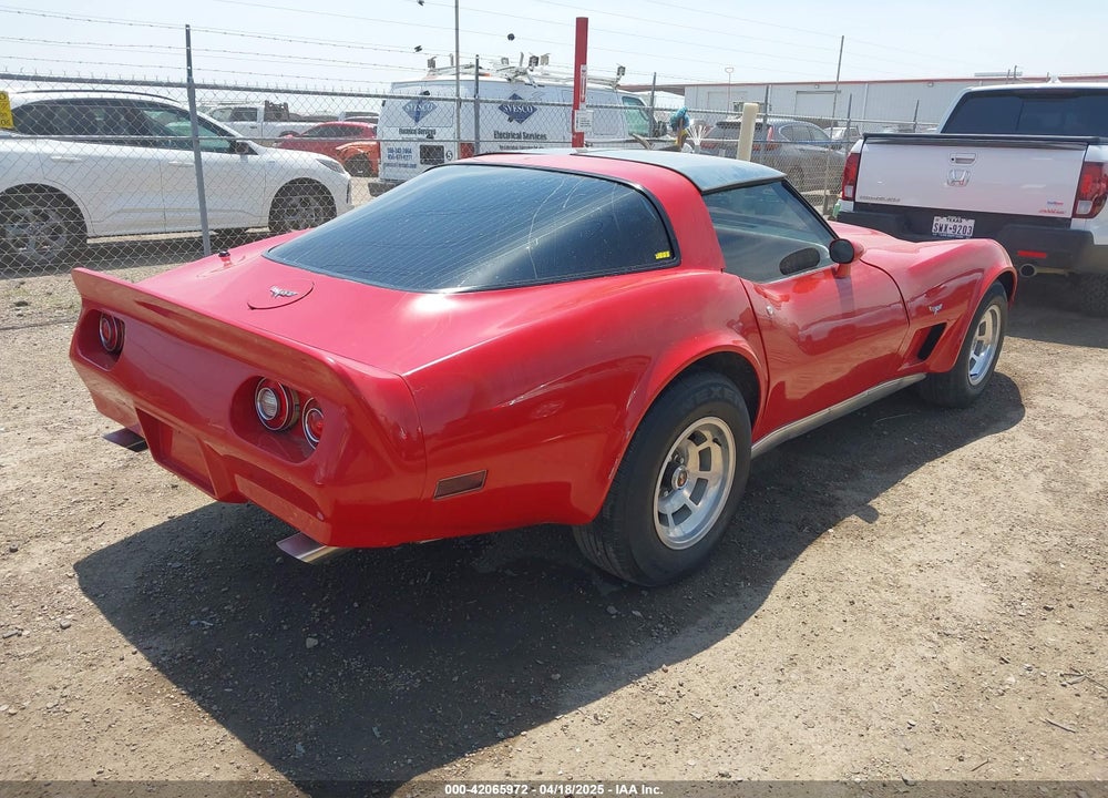 1979 CHEV CORVETTE VIN: 1Z8789S401337