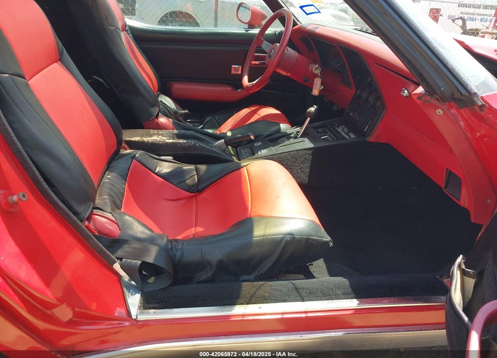 1979 CHEV CORVETTE VIN: 1Z8789S401337