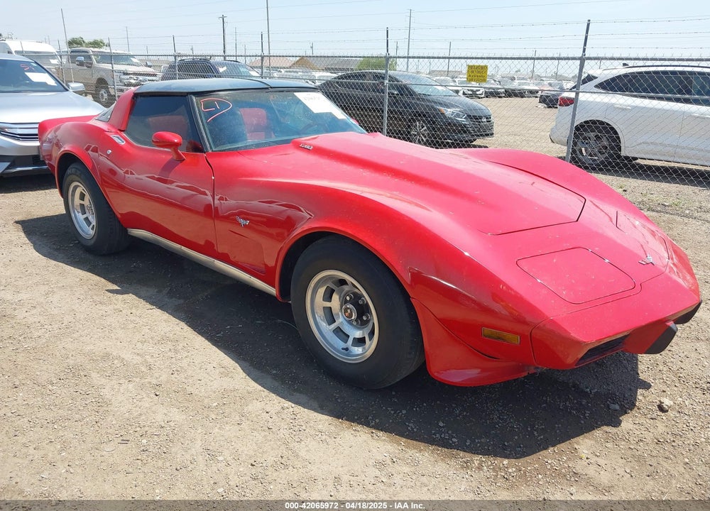 1979 CHEV CORVETTE VIN: 1Z8789S401337