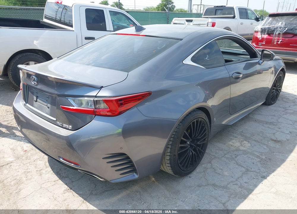 2016 LEXUS RC 350 VIN: JTHHE5BC0G5014047