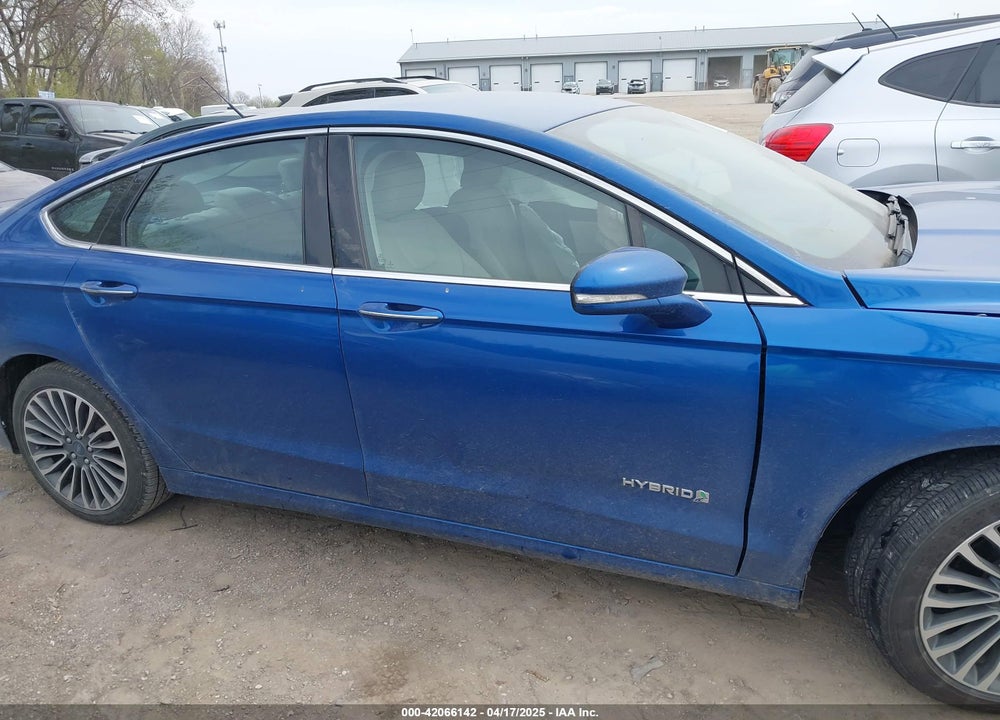 2017 FORD FUSION HYBRID TITANIUM VIN: 3FA6P0RU5HR388615