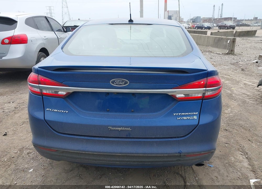 2017 FORD FUSION HYBRID TITANIUM VIN: 3FA6P0RU5HR388615