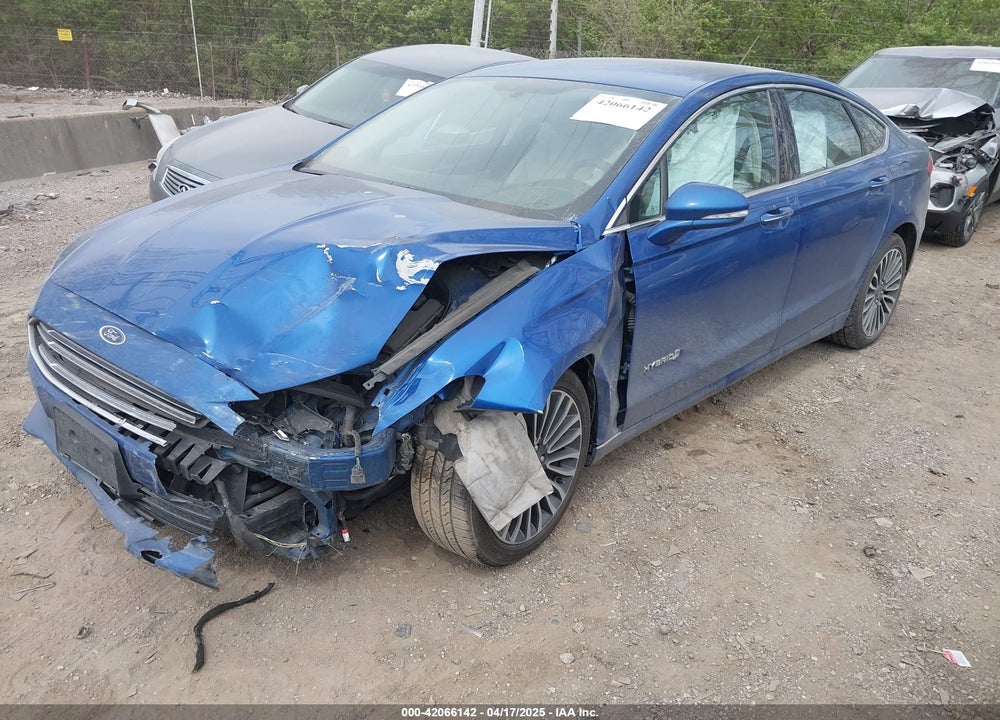 2017 FORD FUSION HYBRID TITANIUM VIN: 3FA6P0RU5HR388615