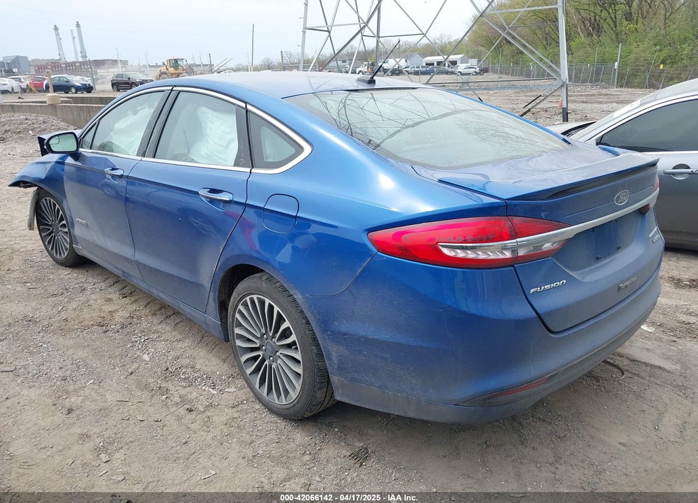 2017 FORD FUSION HYBRID TITANIUM VIN: 3FA6P0RU5HR388615