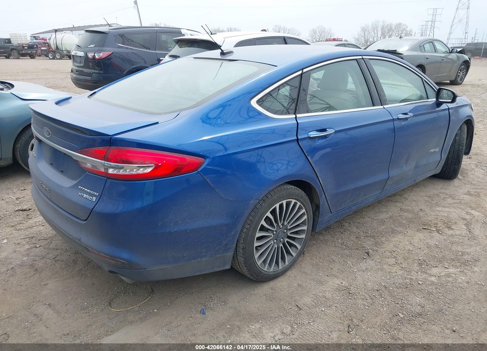 2017 FORD FUSION HYBRID TITANIUM VIN: 3FA6P0RU5HR388615